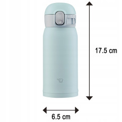 Kubek termiczny mały podróżny ZOJIRUSHI SM-WA36-HL 360 ml jasno szary