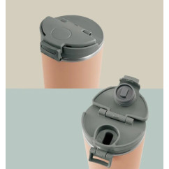 Kubek termiczny termos na kawę ZOJIRUSHI SX-KA40-PM 400 ml Różowy