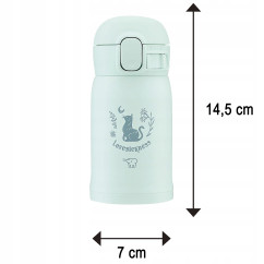 Kubek termiczny mały na kawę ZOJIRUSHI SM-WP24-PM Zielony 240 ml