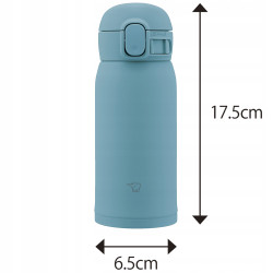 Kubek termiczny ZOJIRUSHI SM-WS36-GM 360 ml Niebieski