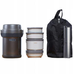 Termos obiadowy ZOJIRUSHI SL-JAF14-HG 1,23 l grafitowy