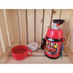 Termos dla dzieci 2 w 1 ZOJIRUSHI SC-ZT45-RZ 450 ml czerwony