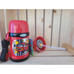 Termos dla dzieci 2 w 1 ZOJIRUSHI SC-ZT45-RZ 450 ml czerwony