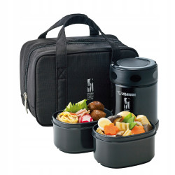 Termos obiadowy ZOJIRUSHI SW-EZE35-BA 350 ml czarny