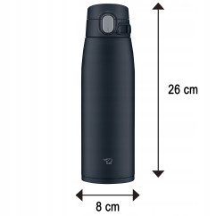 Japoński Kubek termiczny ZOJIRUSHI SM-VS83-BA 830 ml Czarny