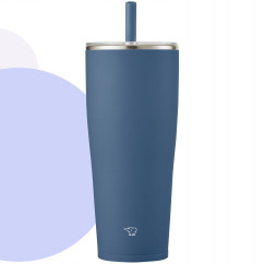 Kubek termiczny z słomką na podróże ZOJIRUSHI SX-HA89H-AM 890 ml Granatowy