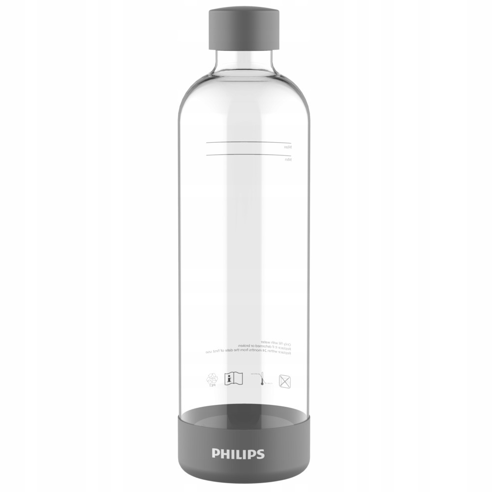 Butelka Philips do saturatorów Szara 1 L 1 sztuka Butelka Philips do saturatorów Szara 1 L 1 sztuka