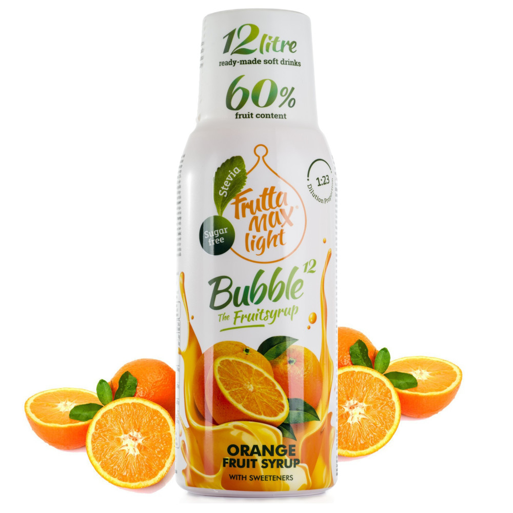 Koncentrat FruttaMax Pomarańcza Light, 500 ml