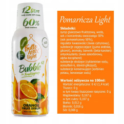 Koncentrat FruttaMax Pomarańcza Light, 500 ml