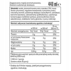 SODASTREAM koncentrat syrop sok zero Marakuja PassionFruit bez cukru 440ml