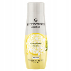 SODASTREAM koncentrat syrop sok zero ElderFlower Kwiat Bzu bez cukru 440ml