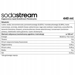Syrop do saturatora SodaStream Mandarynka 440 ml