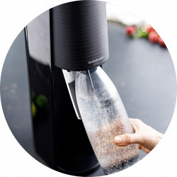 Saturator do wody SODASTREAM TERRA Czarny + 2x butelka