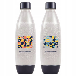 Butelki SodaStream Fuse Bubble Mosaic 2 szt. x 1L Zestaw do Saturatora