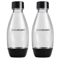 Zestaw 2x BUTELKA FUSE SodaStream 0,5L Czarna do Saturatora DWUPAK