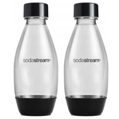 Zestaw 2x BUTELKA FUSE SodaStream 0,5L Czarna do Saturatora DWUPAK