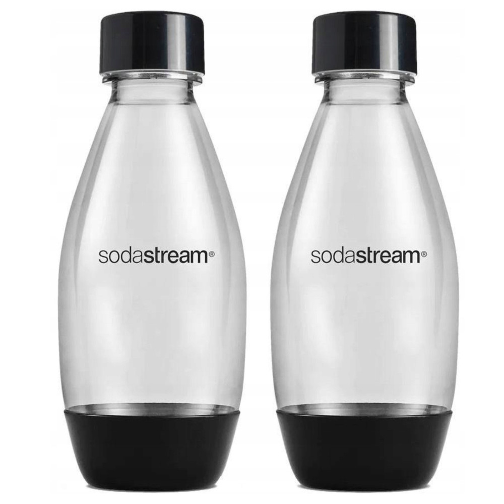 Zestaw 2x BUTELKA FUSE SodaStream 0,5L Czarna do Saturatora DWUPAK