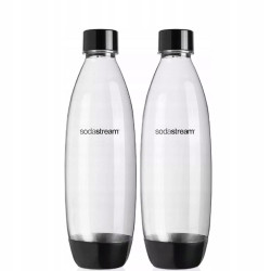 Butelka SodaStream FUSE do saturatorów Czarna 1 L 2 sztuki