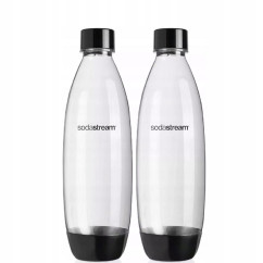Butelka SodaStream FUSE do saturatorów Czarna 1 L 2 sztuki