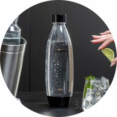 Butelka SodaStream FUSE do saturatorów Czarna 1 L 2 sztuki