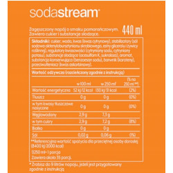 Syrop do saturatora SodaStream Mirinda 440 ml