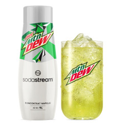 Syrop koncentrat SodaStream Mountain Dew Lght 440 ml do wody bez cukru