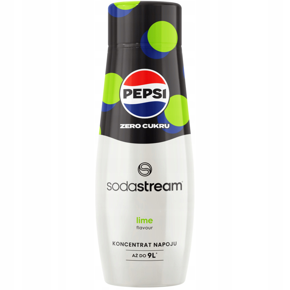 Syrop do wody saturatora Sodastream o smaku Pepsi z limonką 440 ml Syrop do wody saturatora Sodastream o smaku Pepsi z limonką 440 ml