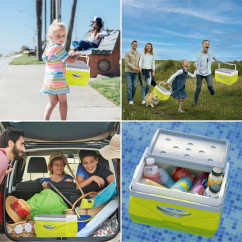 Lodówka turystyczna Pinnacle TPX 8002 4,5L zielona na wkłady chłodzące