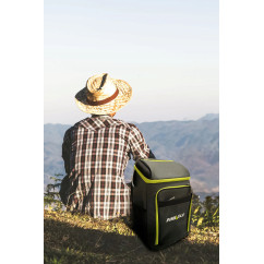 Przenośny plecak termiczny lekki PINNACLE cooler TPX-5507 18,5 L, szara