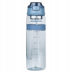 Butelka na wodę z uchwytem i słomką 850ml Pinnacle niebieska