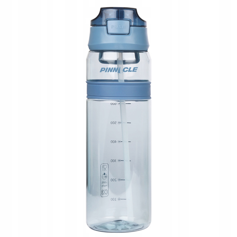 Butelka na wodę z uchwytem i słomką 850ml Pinnacle PHY-B-1011 niebieska Butelka na wodę z uchwytem i słomką 850ml Pinnacle PHY-B-1011 niebieska