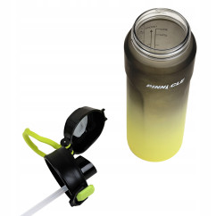 Butelka na wodę z uchwytem sportowa 1 l Pinnacle PHY-BL-1018 czarna