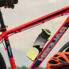 Butelka na wodę z uchwytem sportowa 1 l Pinnacle PHY-BL-1018 czarna