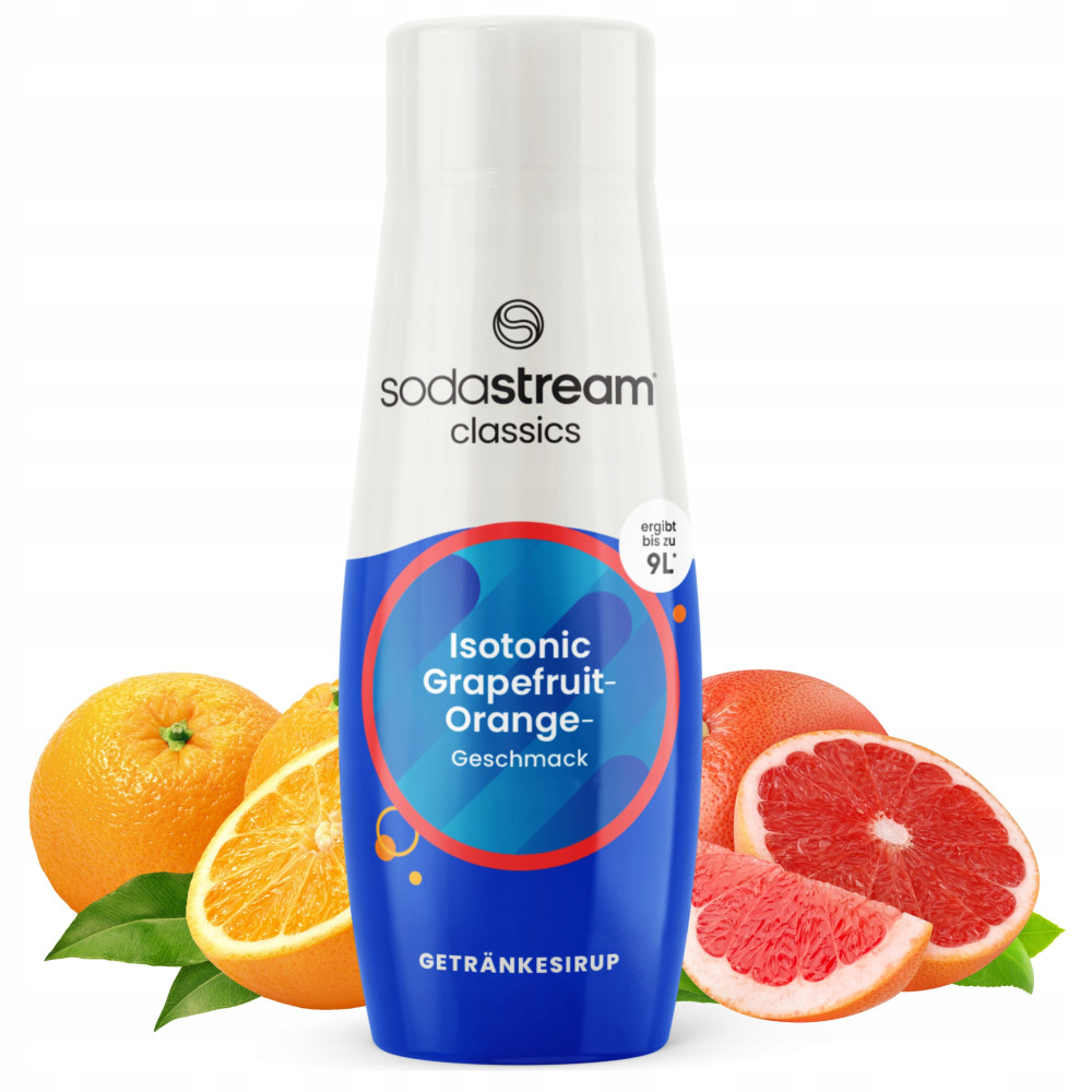 Syrop SodaStream Izotonik Isotonic Grejpfrut Pomarańcza Koncentrat 440 ML Syrop SodaStream Izotonik Isotonic Grejpfrut Pomarańcza Koncentrat 440 ML