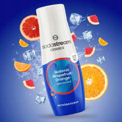 Syrop SodaStream Izotonik Isotonic Grejpfrut Pomarańcza Koncentrat 440 ML