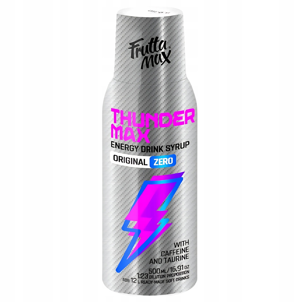 Syrop FruttaMax Energy Drink Light 500 ml Koncentrat do Wody z Saturatora Syrop FruttaMax Energy Drink Light 500 ml Koncentrat do Wody z Saturatora