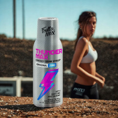 Syrop FruttaMax Energy Drink Light 500 ml Koncentrat do Wody z Saturatora