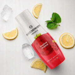 Syrop Koncentrat Do Wody SodaStream Malina, o smaku malinowym gaz saturator