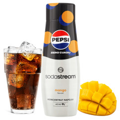 Syrop SodaStream Pepsi Max Mango 440ml Koncentrat Napoju bez cukru do wody
