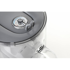 Dzbanek filtrujący szklany Aquaphor Glass Szary + Filtr Maxfor Mg Magnez
