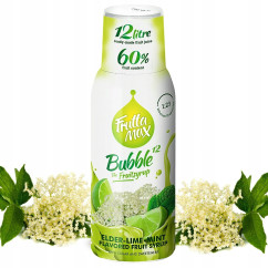FruttaMax Syrop Limonka Limetka Mięta Kwiat Bzu 500 ml do Wody z Saturatora