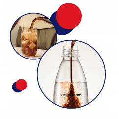 Syrop koncentrat do gazowania wody SodaStream Pepsi Cherry Zero Cukru 440ml