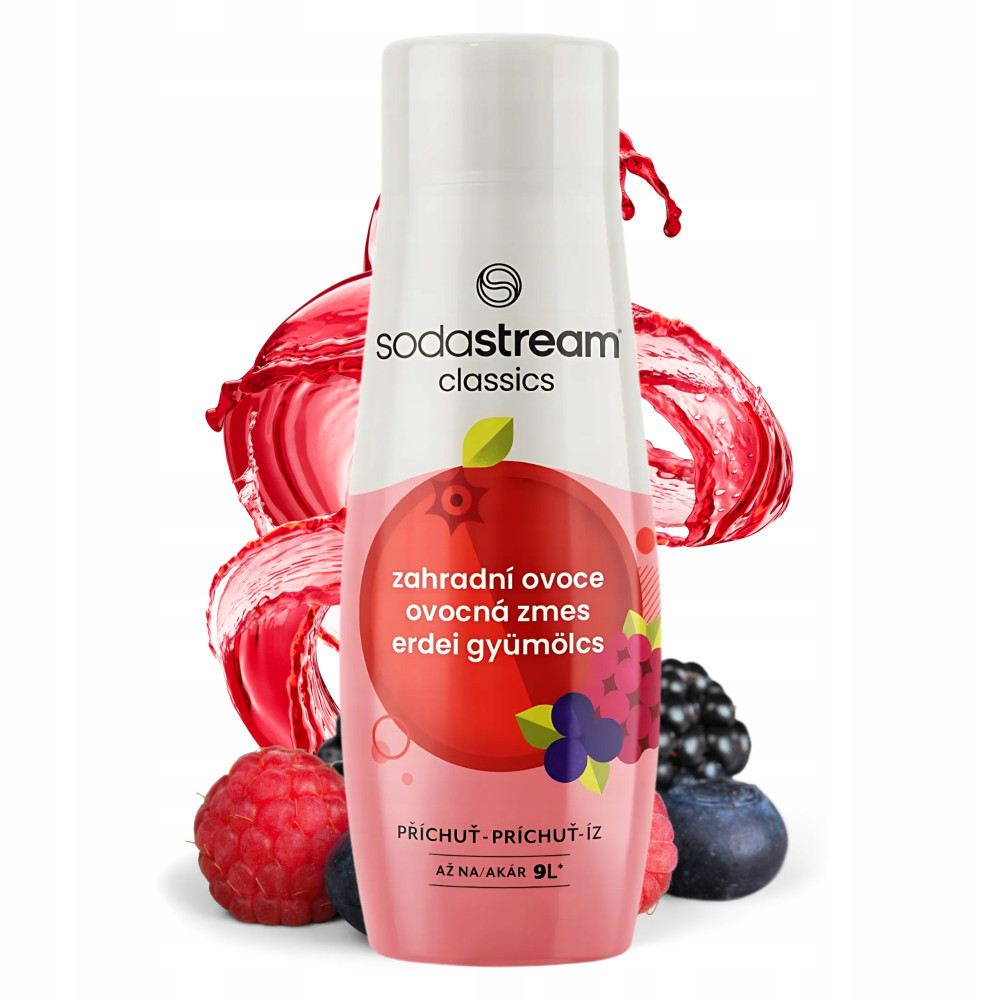 Syrop koncentrat do wody gazowanej Sodastream o smaku Red berries 440 ml Syrop koncentrat do wody gazowanej Sodastream o smaku Red berries 440 ml