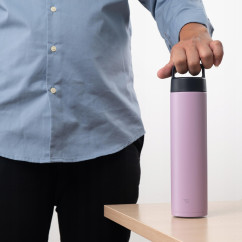 Duży Kubek termiczny Zojirushi na gorące napoje 750 ml Różowy