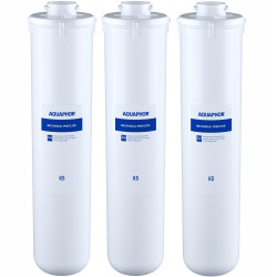 Filtr do wody Aquaphor K5 zestaw 3 sztuki
