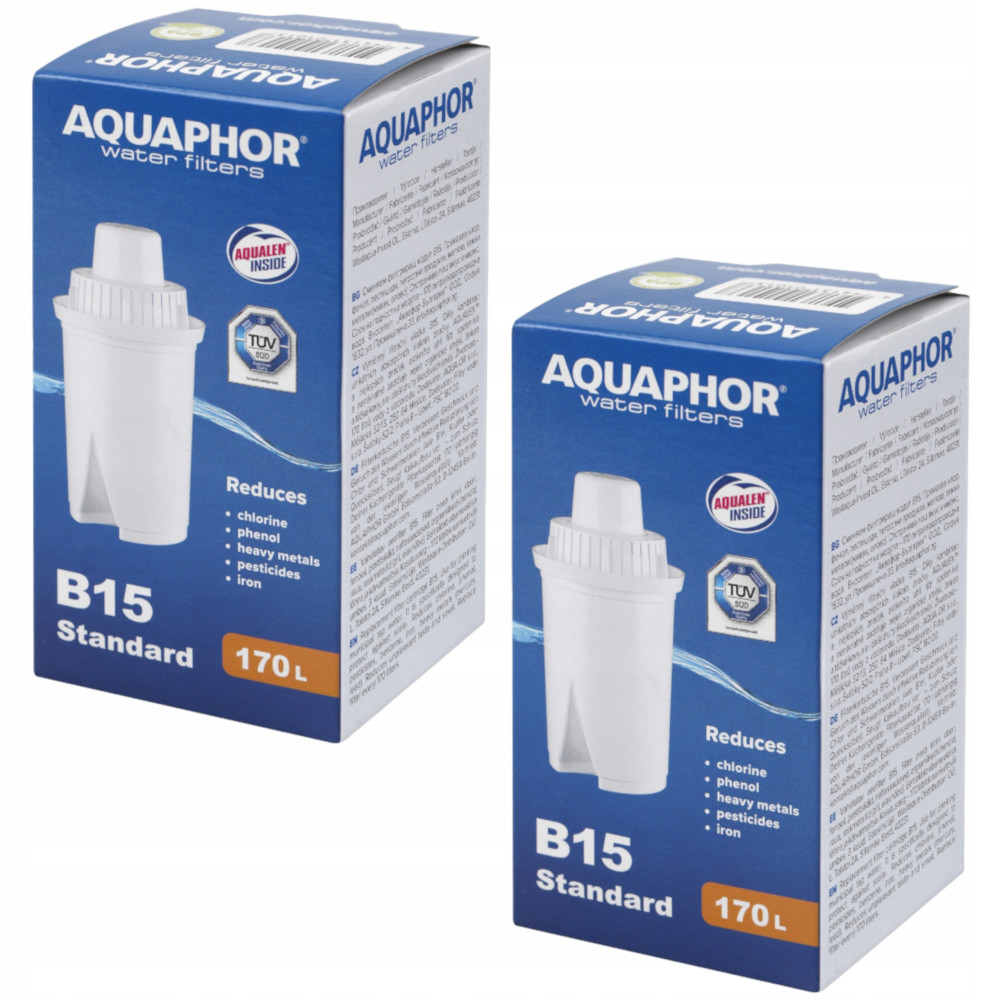 Wkład filtrujący Aquaphor B15 Standard 2 szt. Wkład filtrujący Aquaphor B15 Standard 2 szt.