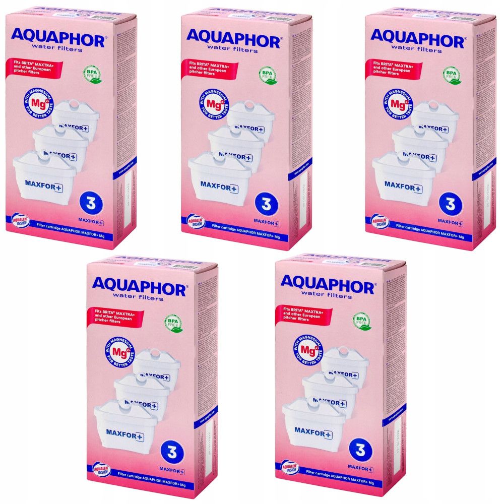 Wkład filtrujący Aquaphor Maxfor+ Mg 15 szt. Wkład filtrujący Aquaphor Maxfor+ Mg 15 szt.