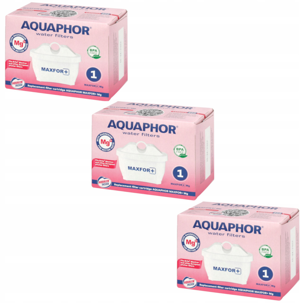 Wkład filtrujący Aquaphor Maxfor+ Mg 3 szt.