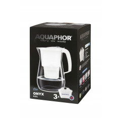 Dzbanek filtrujący Aquaphor Onyx 4,2 l + 9 wkładów, czarny
