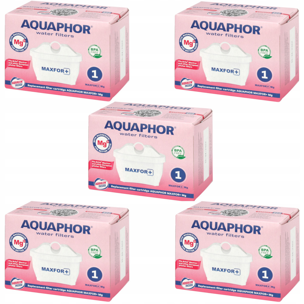 Wkład filtrujący Aquaphor Maxfor+ Mg 5 szt. Wkład filtrujący Aquaphor Maxfor+ Mg 5 szt.